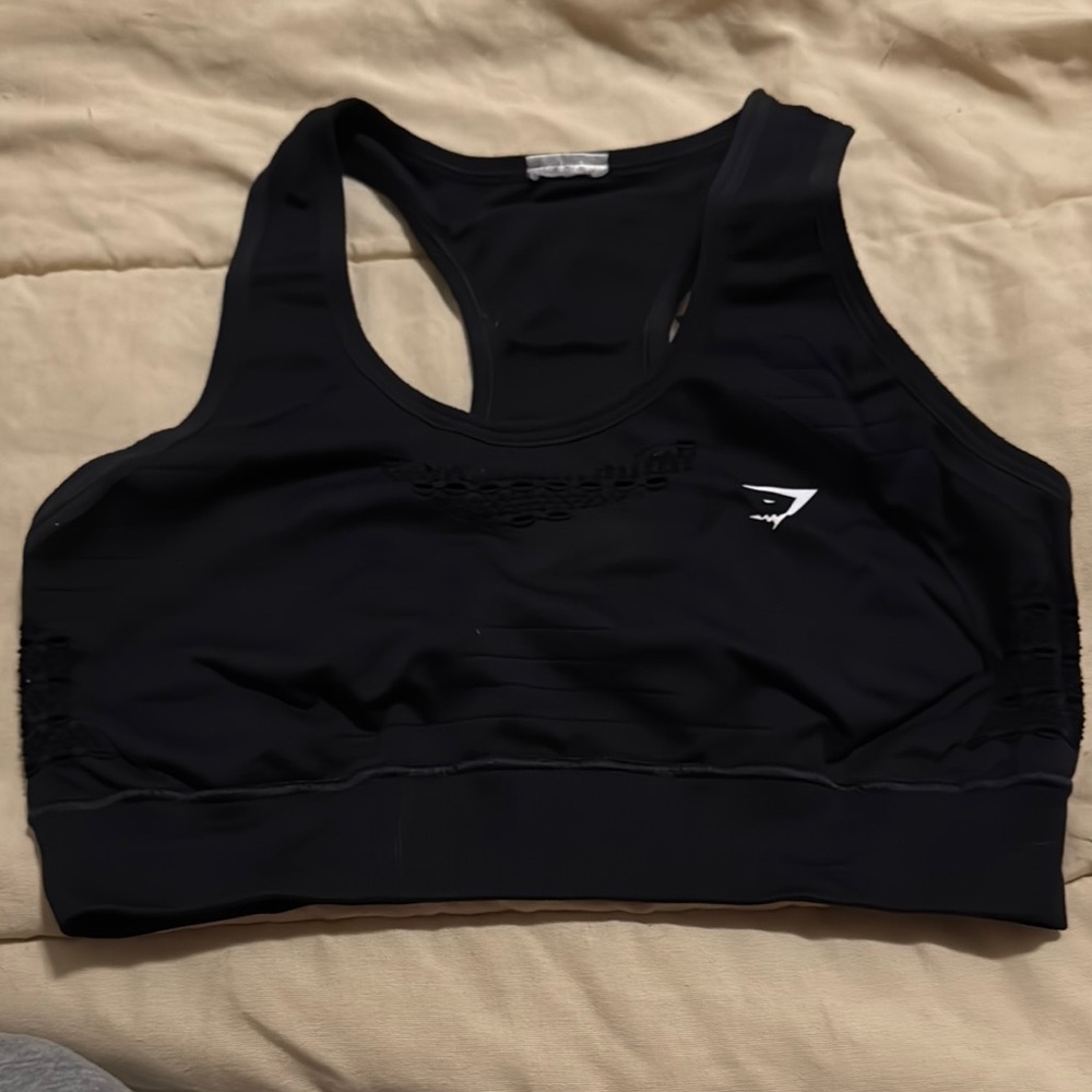 Black Sports Bra
